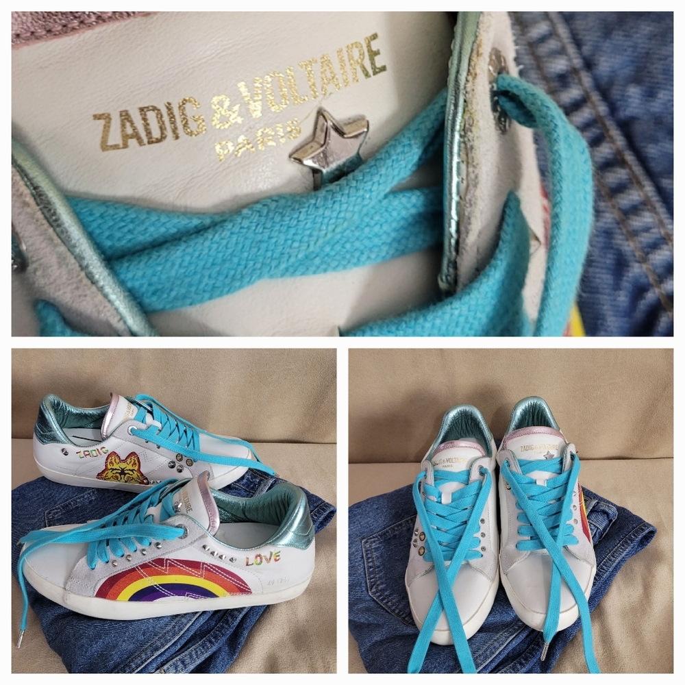 Zadig & Voltaire LEATHER  Sneakers /41